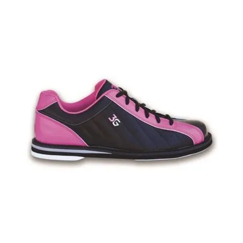 3G Womens Kicks Black Pink Bowling Shoes