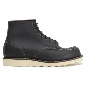 6 Inch Classic Moc Leather Men's Ankle Boots