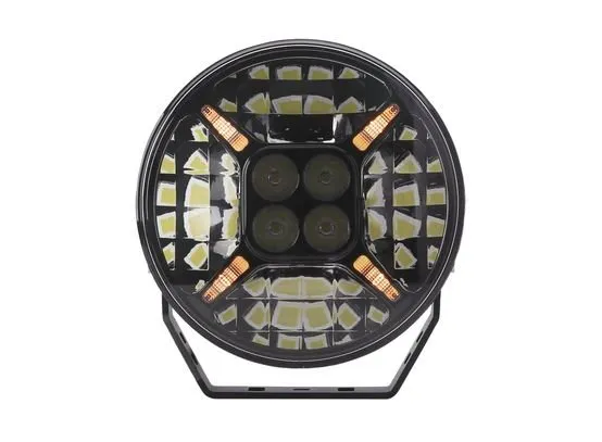 7 Inch Round Led Driving Lamp Driving -  Beam 9-36V 60W Black 6,000Lms