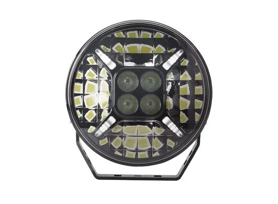 7 Inch Round Led Driving Lamp Driving -  Beam 9-36V 60W Black 6,000Lms