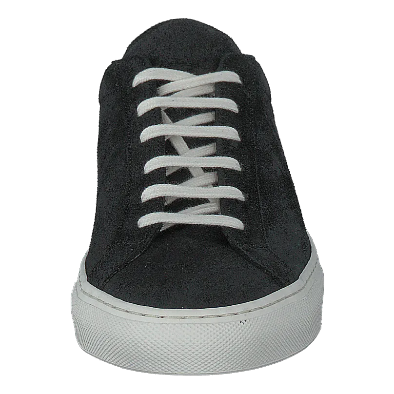 Achilles Low In Waxed Suede 23 Black