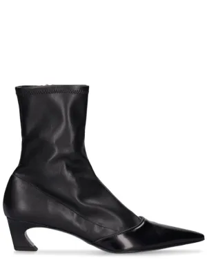 Acne Studios   45mm Leather ankle boots 