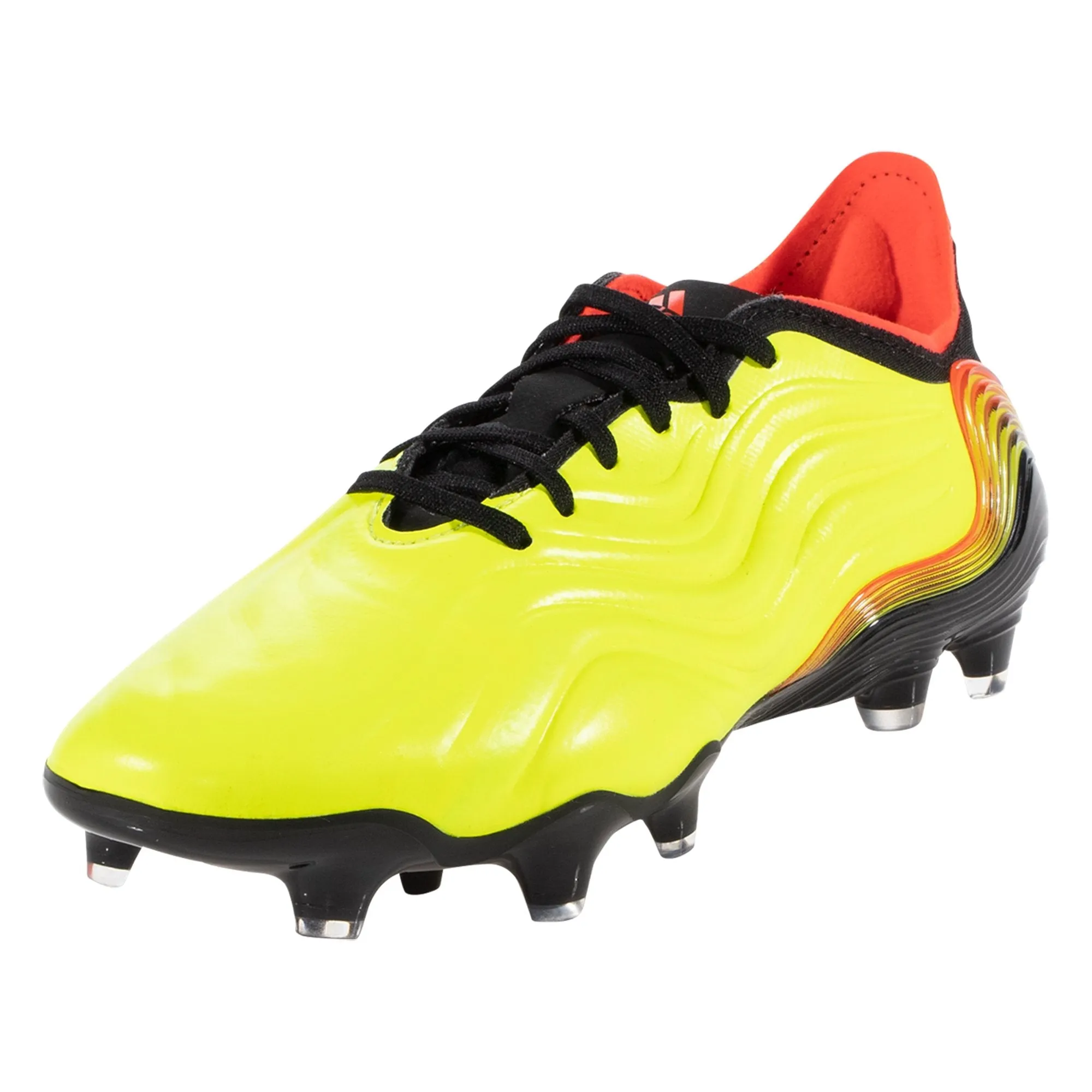 adidas Copa Sense .1 FG Firm Ground Soccer Cleat - Solar Yellow/Solar Red/Core Black