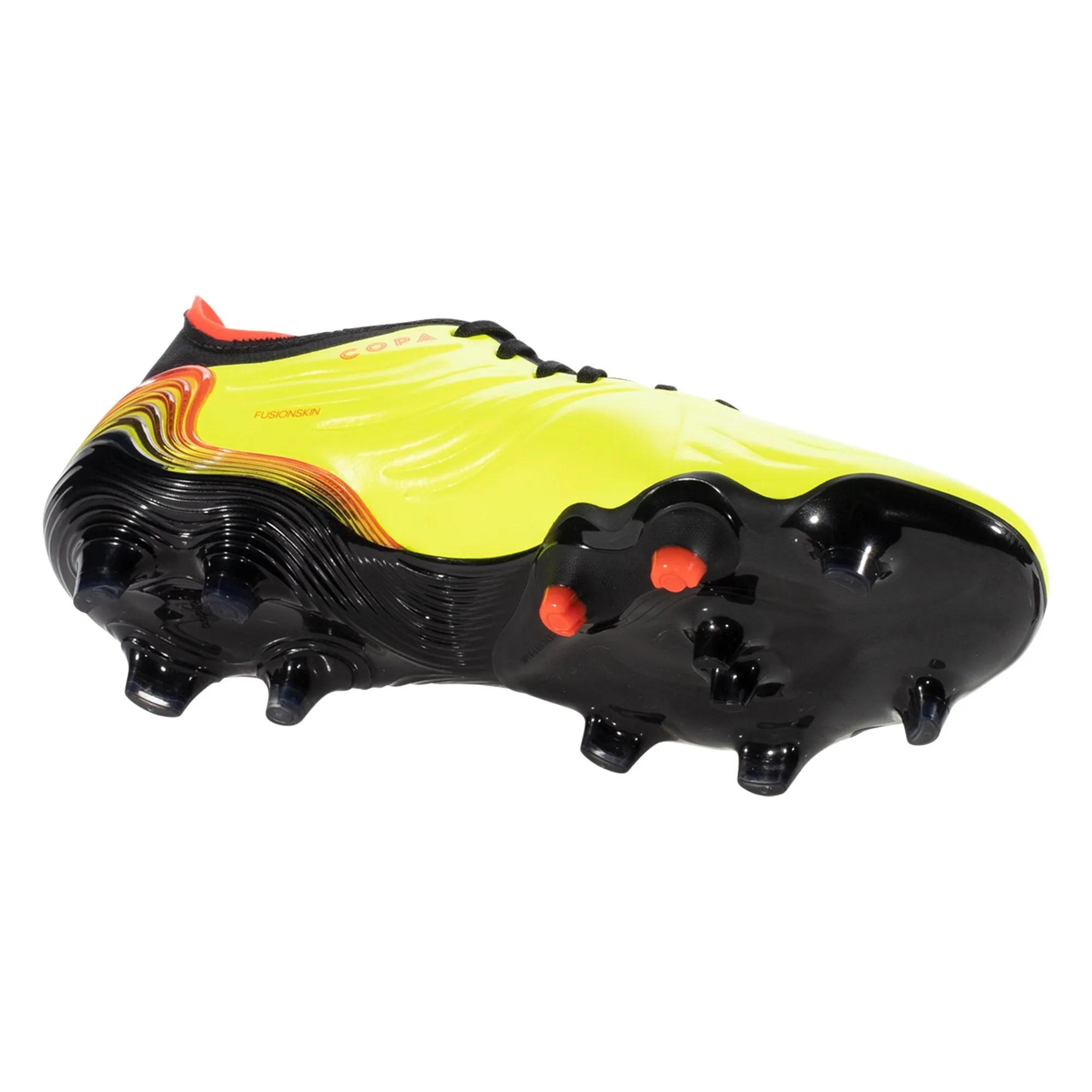 adidas Copa Sense .1 FG Firm Ground Soccer Cleat - Solar Yellow/Solar Red/Core Black