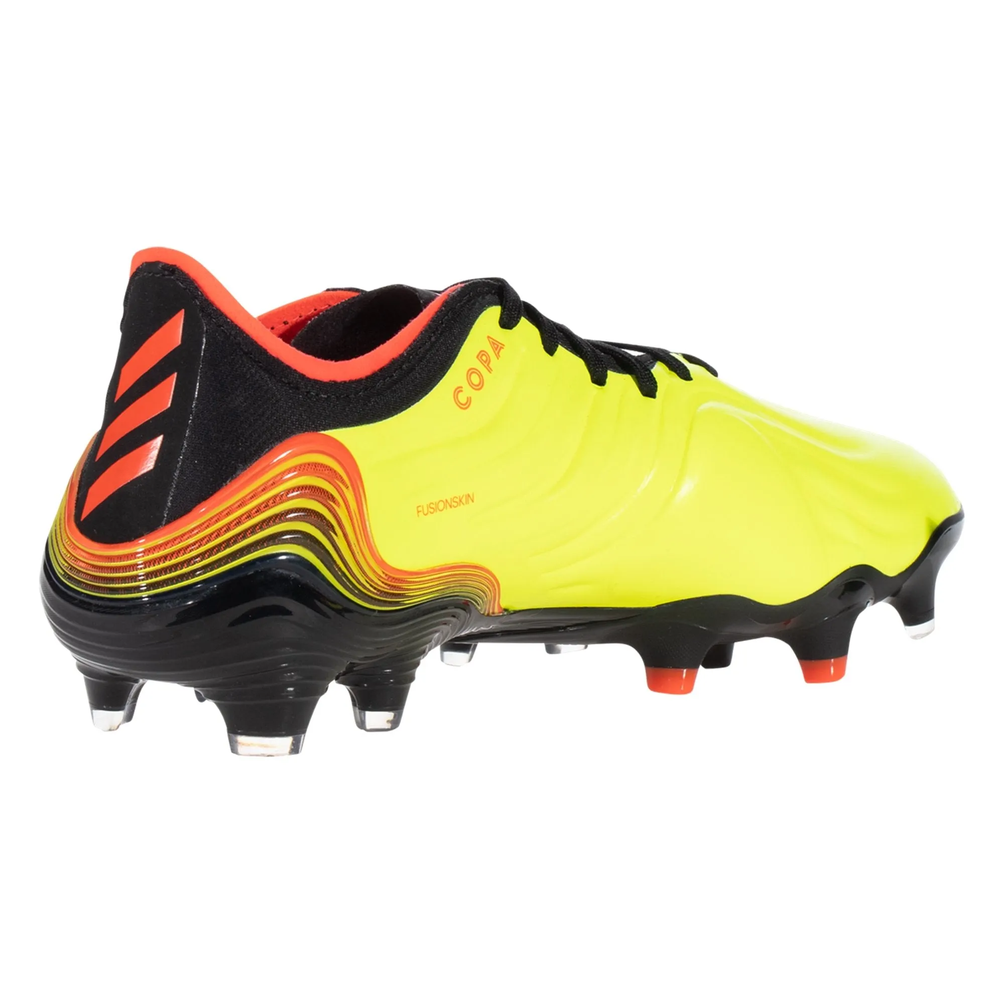 adidas Copa Sense .1 FG Firm Ground Soccer Cleat - Solar Yellow/Solar Red/Core Black