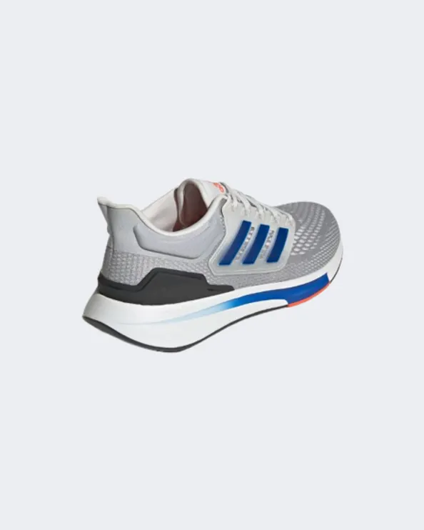 Adidas Eq21 Men Running Shoes Silver/Blue Gy2195