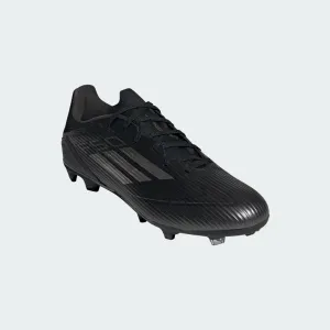 adidas F50 League FG/MG - Black/Iron/Gold