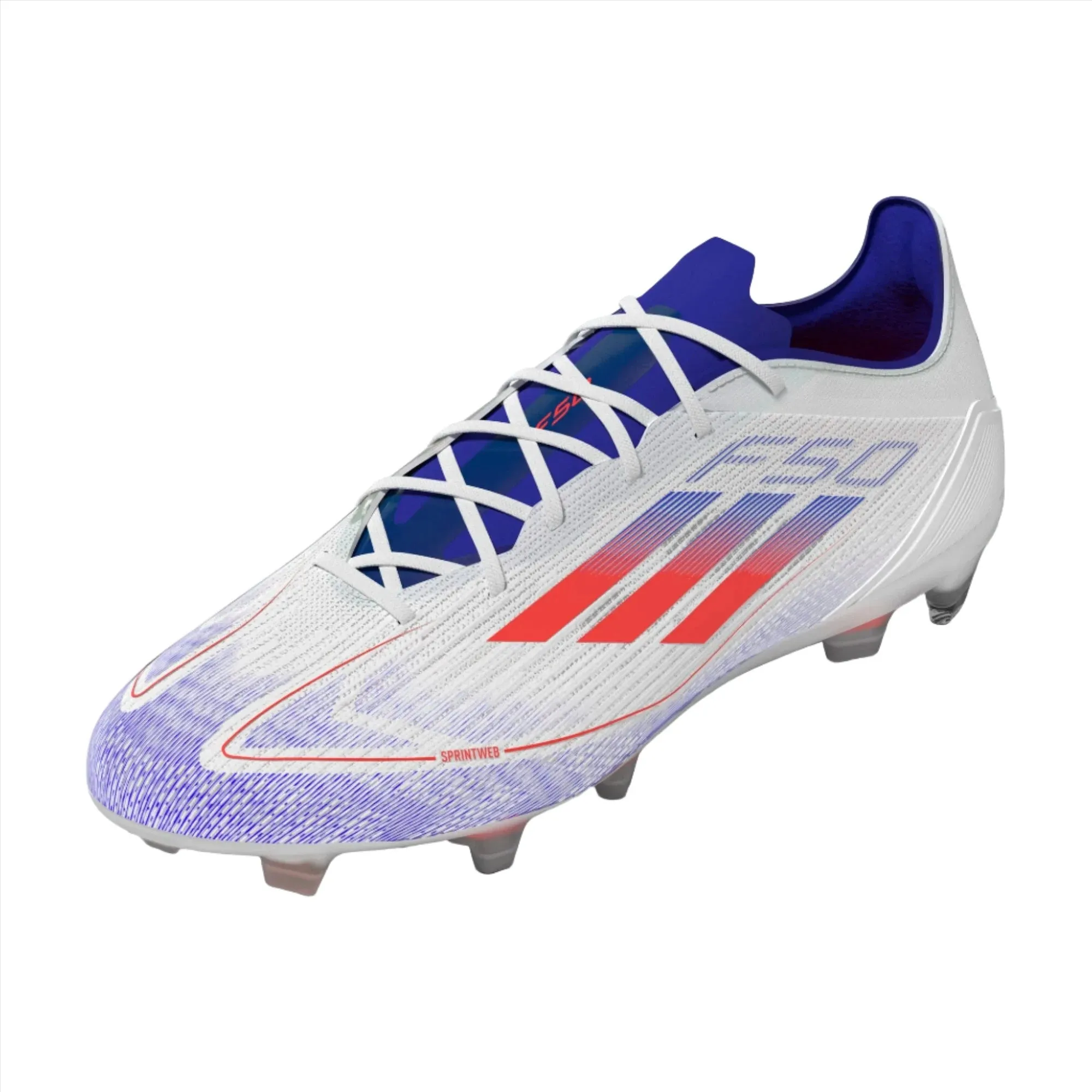 adidas F50 Pro FG - White/Red/Blue