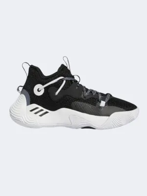 Adidas Harden Stepback 3 Gs Basketball Shoes Black/White