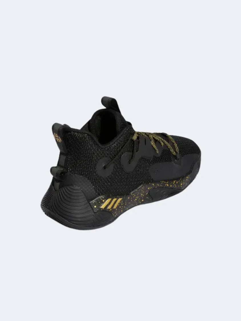 Adidas Harden Stepback 3 Men Basketball Shoes Black/Gold