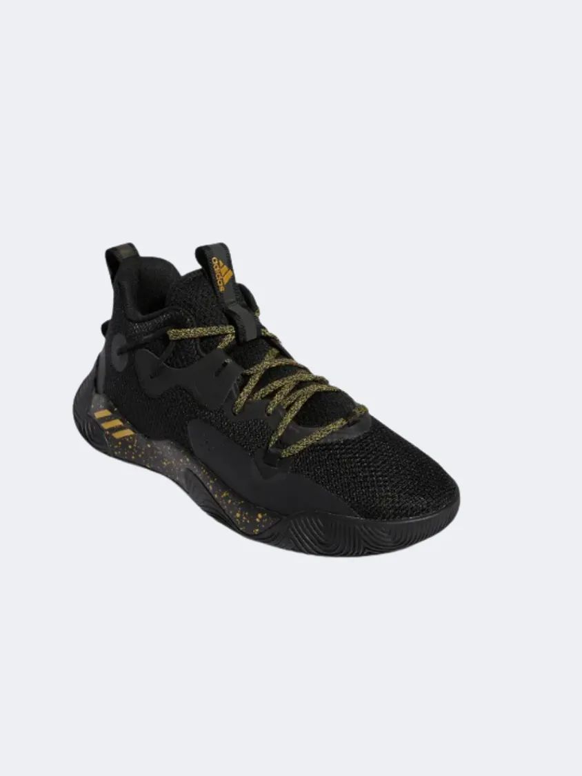 Adidas Harden Stepback 3 Men Basketball Shoes Black/Gold