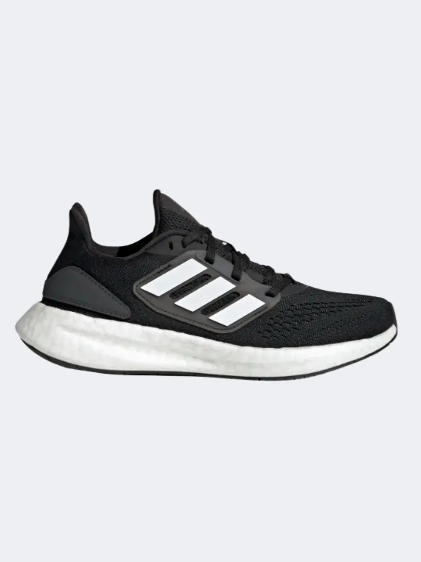 Adidas Pureboost 22 Gs Running Shoes Black/White