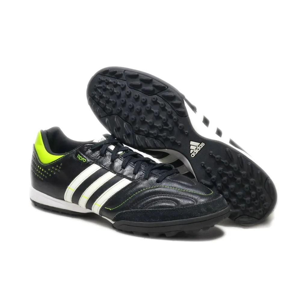 Adidas Rare 11Nova Trx Tf Sport Shoes Leather Black Colour For Men