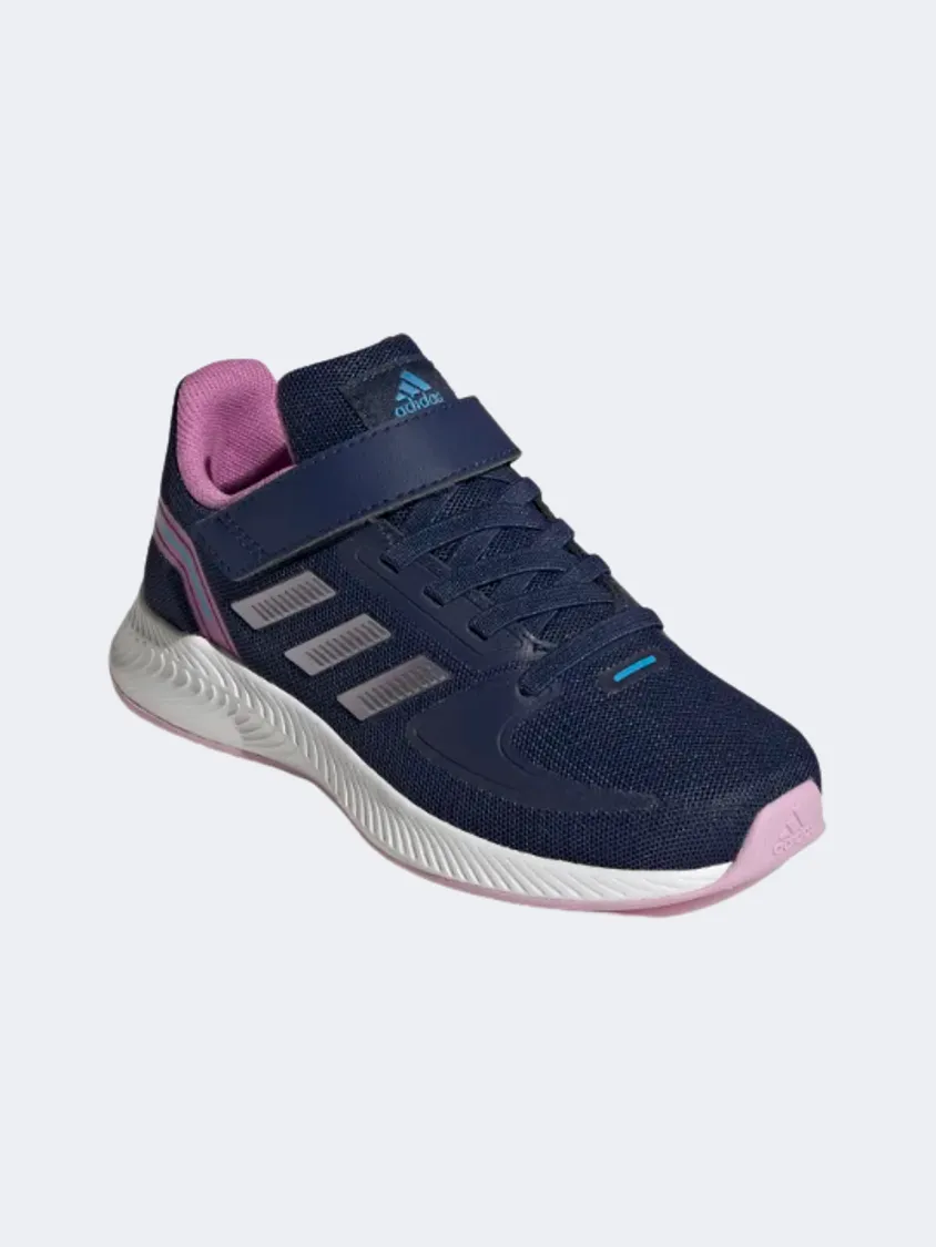 Adidas Runfalcon 2.0 Ps-Girls Running Shoes Navy/Purple