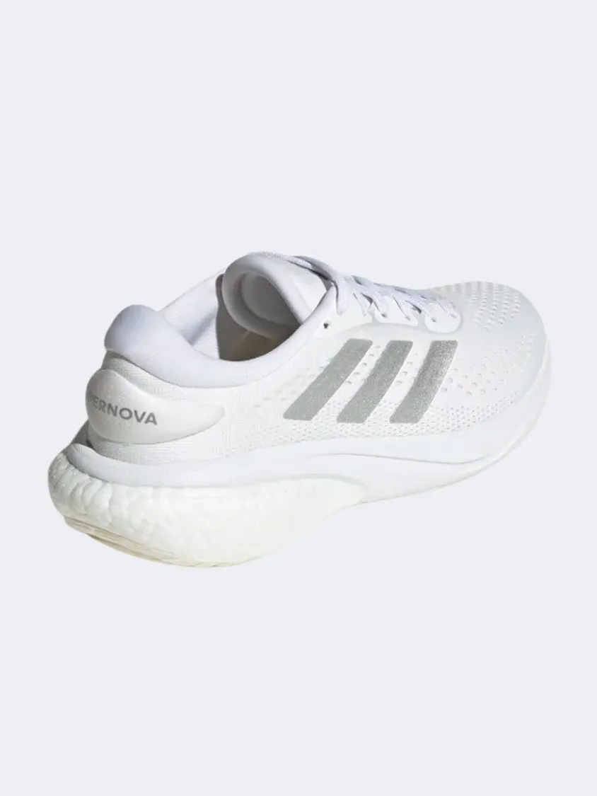 Adidas Supernova 2 Women Running Shoes White/Silver