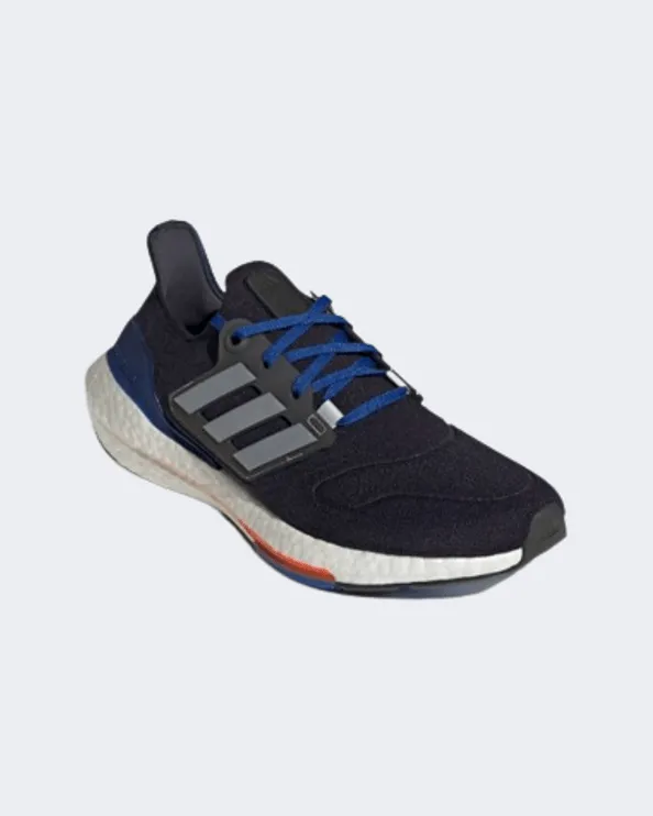 Adidas Ultraboost 22 Men Running Shoes Navy/Silver Gx6642