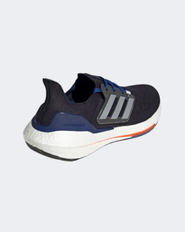 Adidas Ultraboost 22 Men Running Shoes Navy/Silver Gx6642