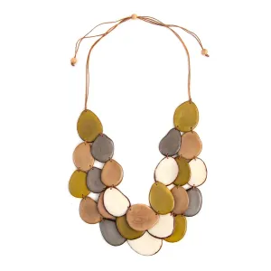 Adjustable Lightweight Tagua Seed Necklace