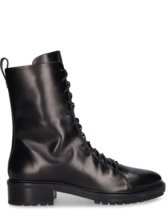 Aeyde   30mm Isa leather ankle boots 