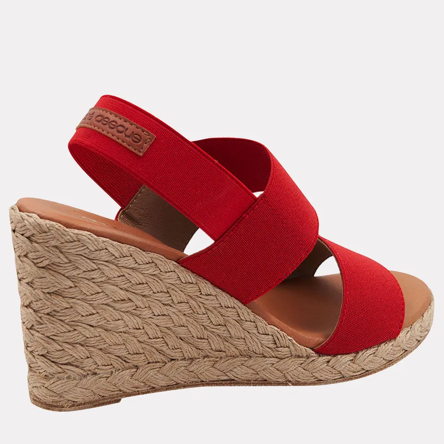 Allison Bright Espadrille Wedge