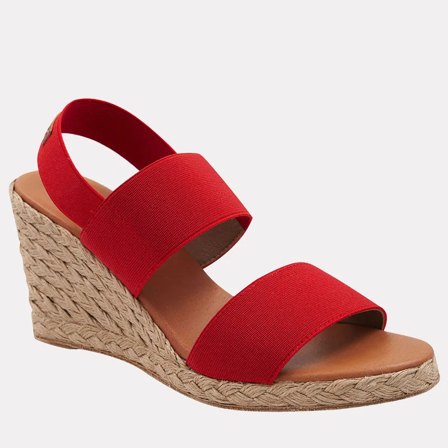 Allison Bright Espadrille Wedge