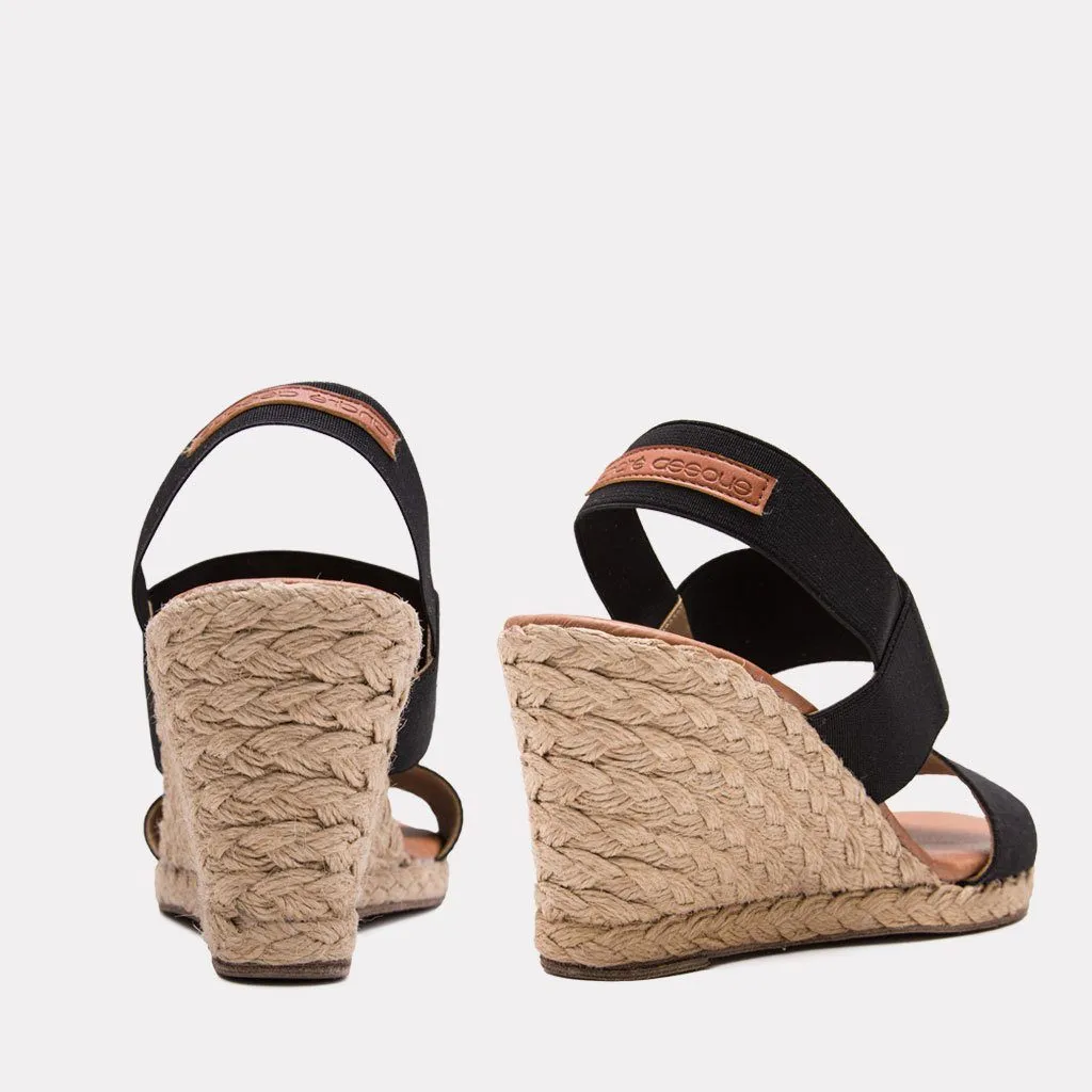 Allison Neutral Espadrille Wedge