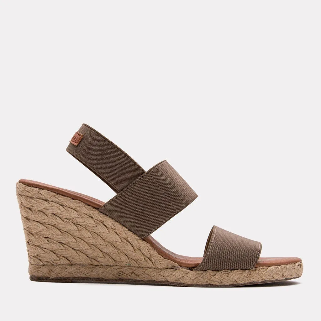 Allison Neutral Espadrille Wedge