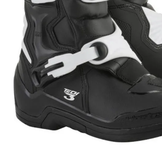 Alpinestar Tech 3 Motocross Boots Black White