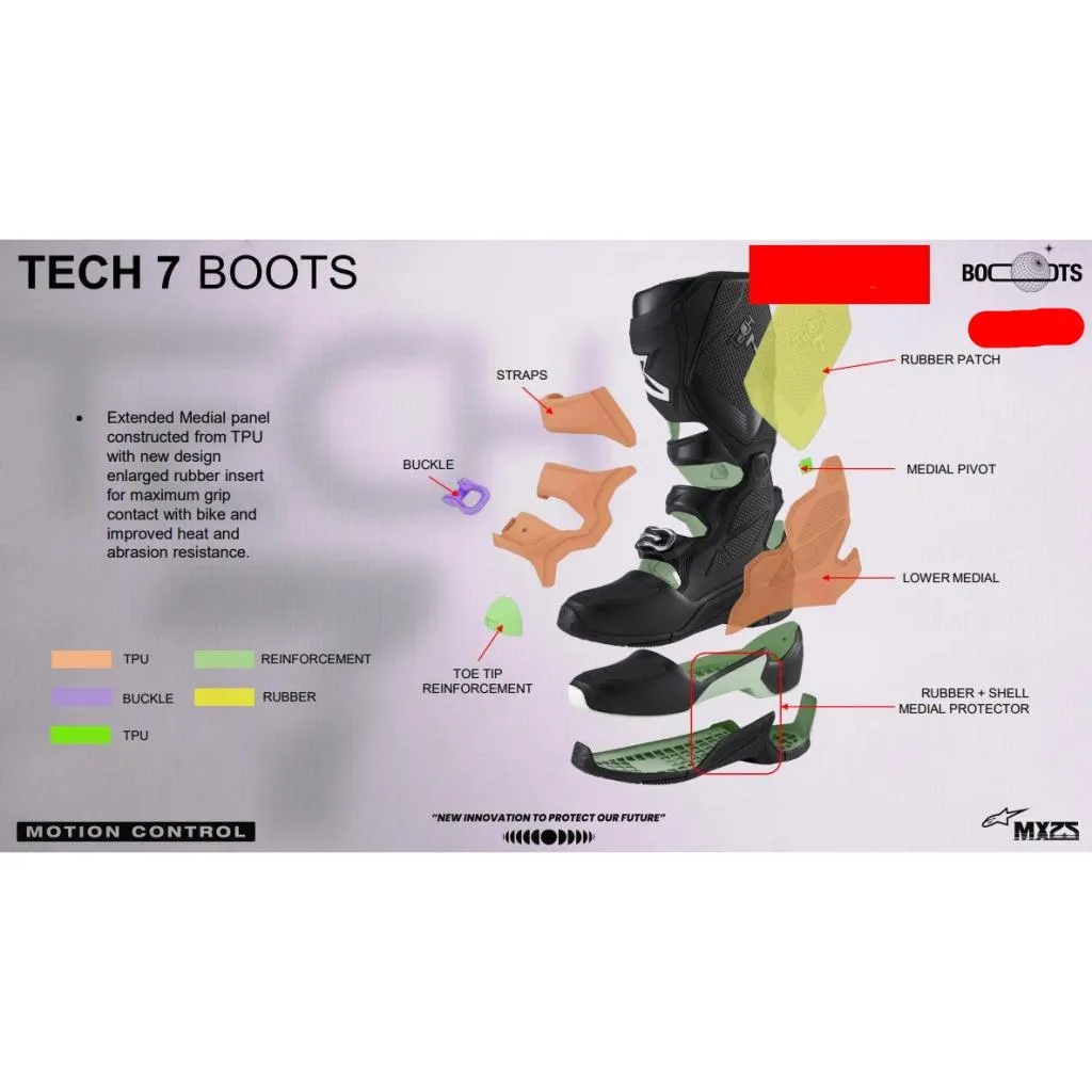 Alpinestars 2025 Tech 7 MX Boots