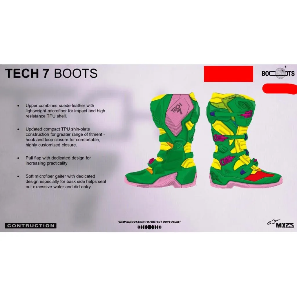 Alpinestars 2025 Tech 7 MX Boots