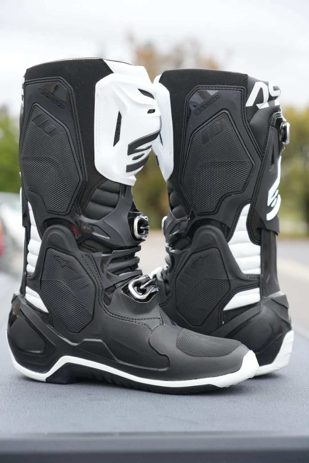 Alpinestars Tech 10 Boots - Black/White