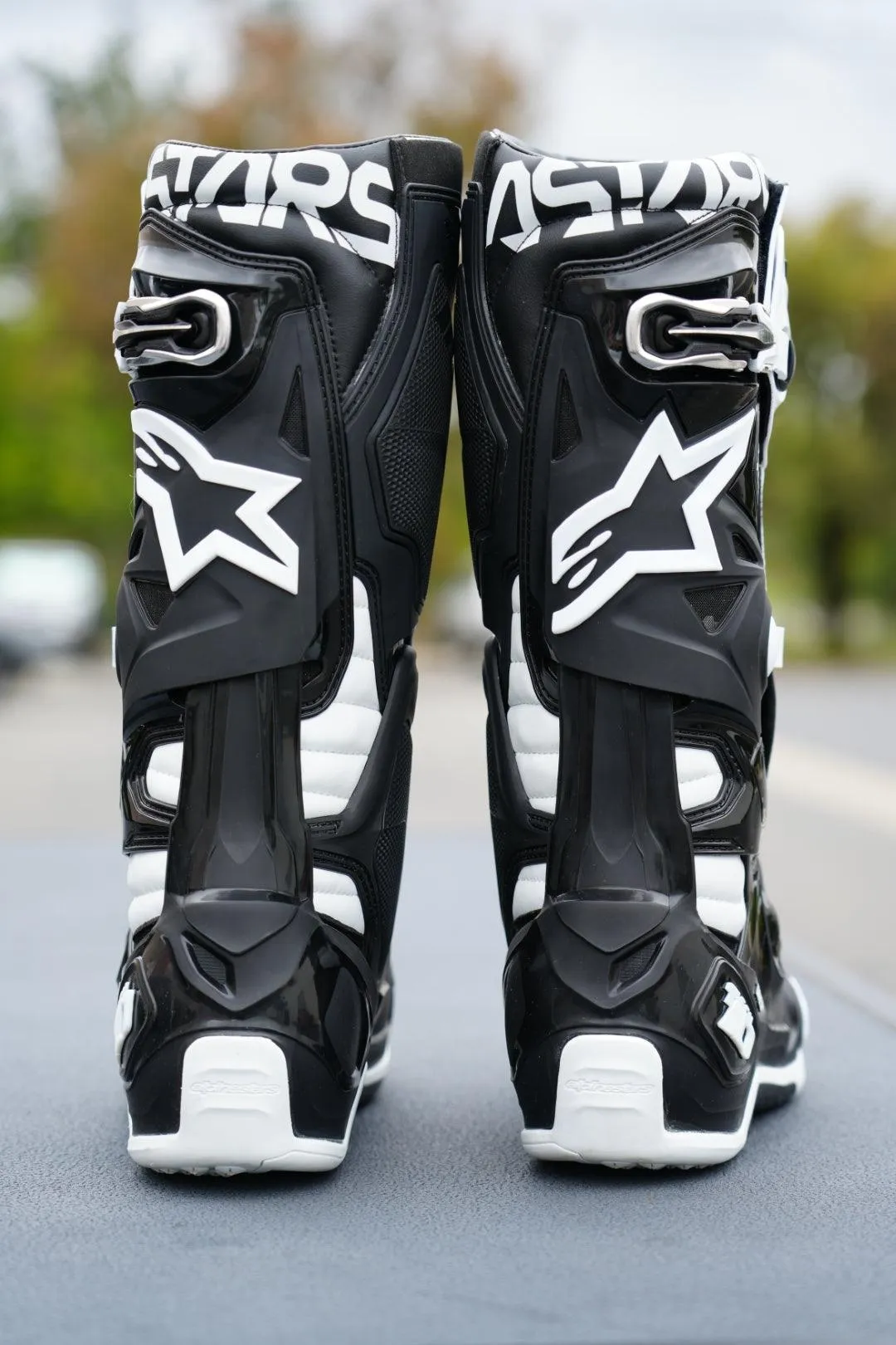 Alpinestars Tech 10 Boots - Black/White