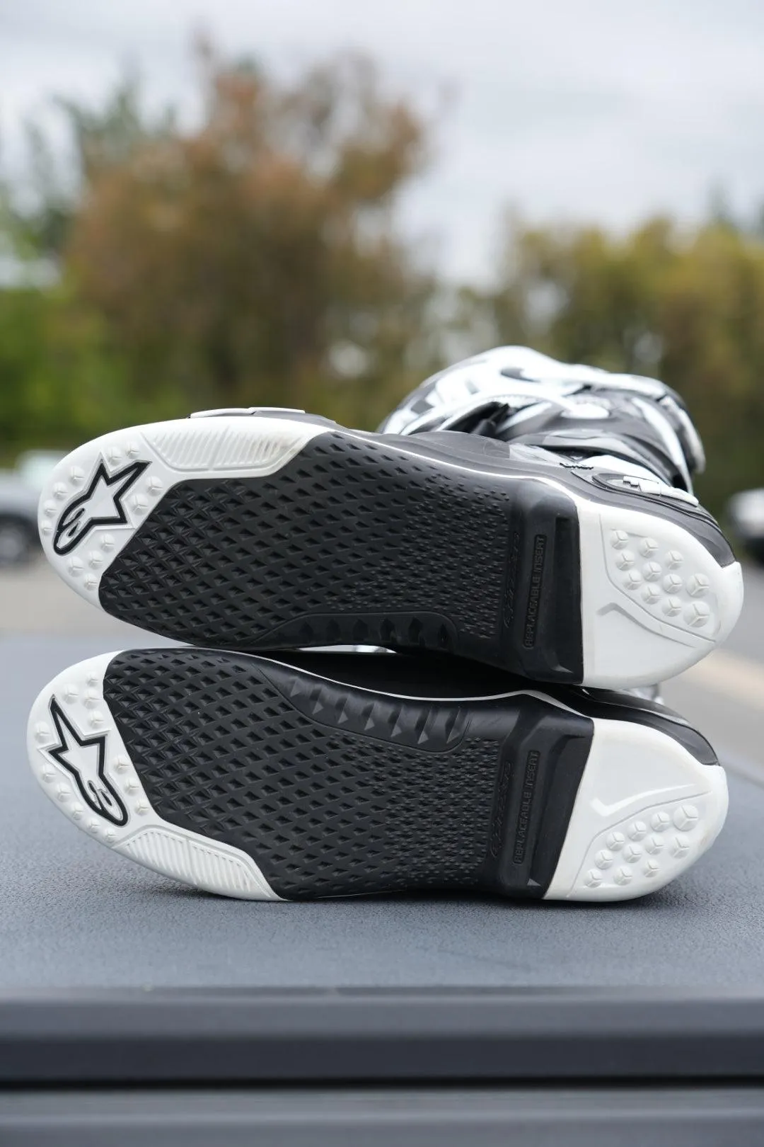 Alpinestars Tech 10 Boots - Black/White