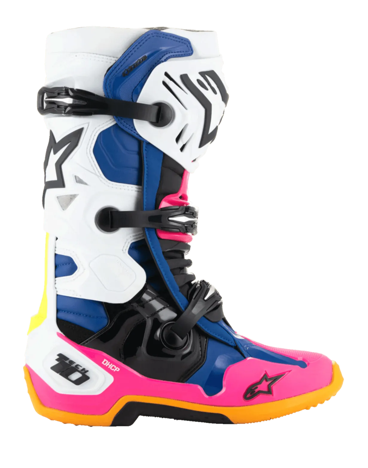 Alpinestars Tech 10 Limited Edition Boots - Daytona Coast White/Blue/Pink