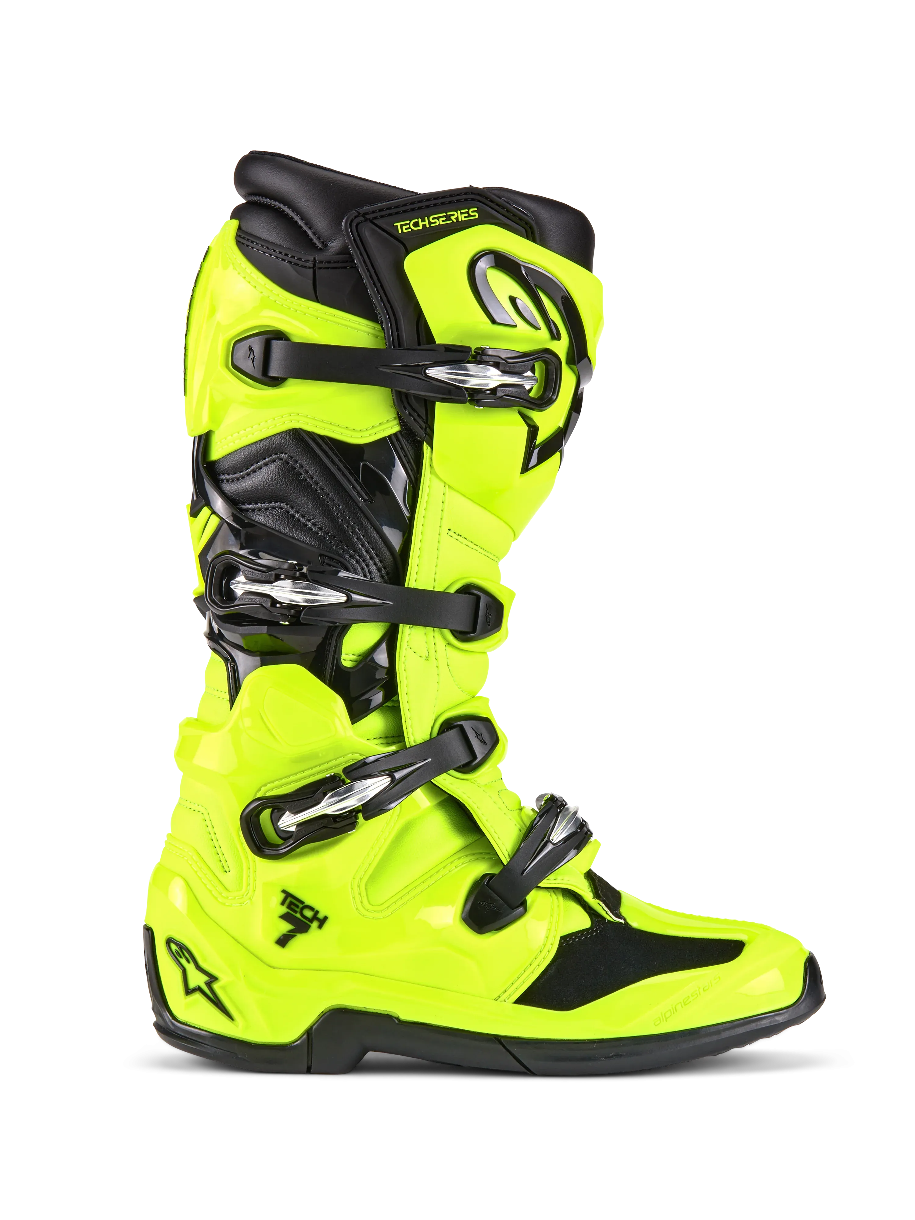 Alpinestars Tech 7 Boots 2025 - Yellow Fluo/Black