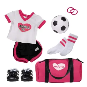 Amazing Girls 18 inch Doll Clothes - Champion Soccer Outfit (Amazon Exclusive)