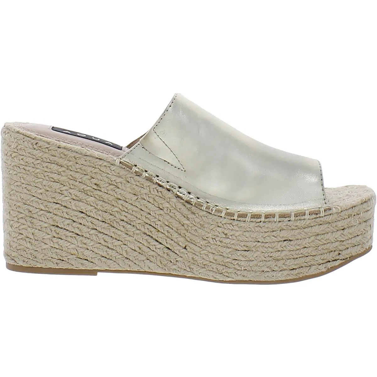 Aqua Womens Jacy Woven Slip On Espadrilles