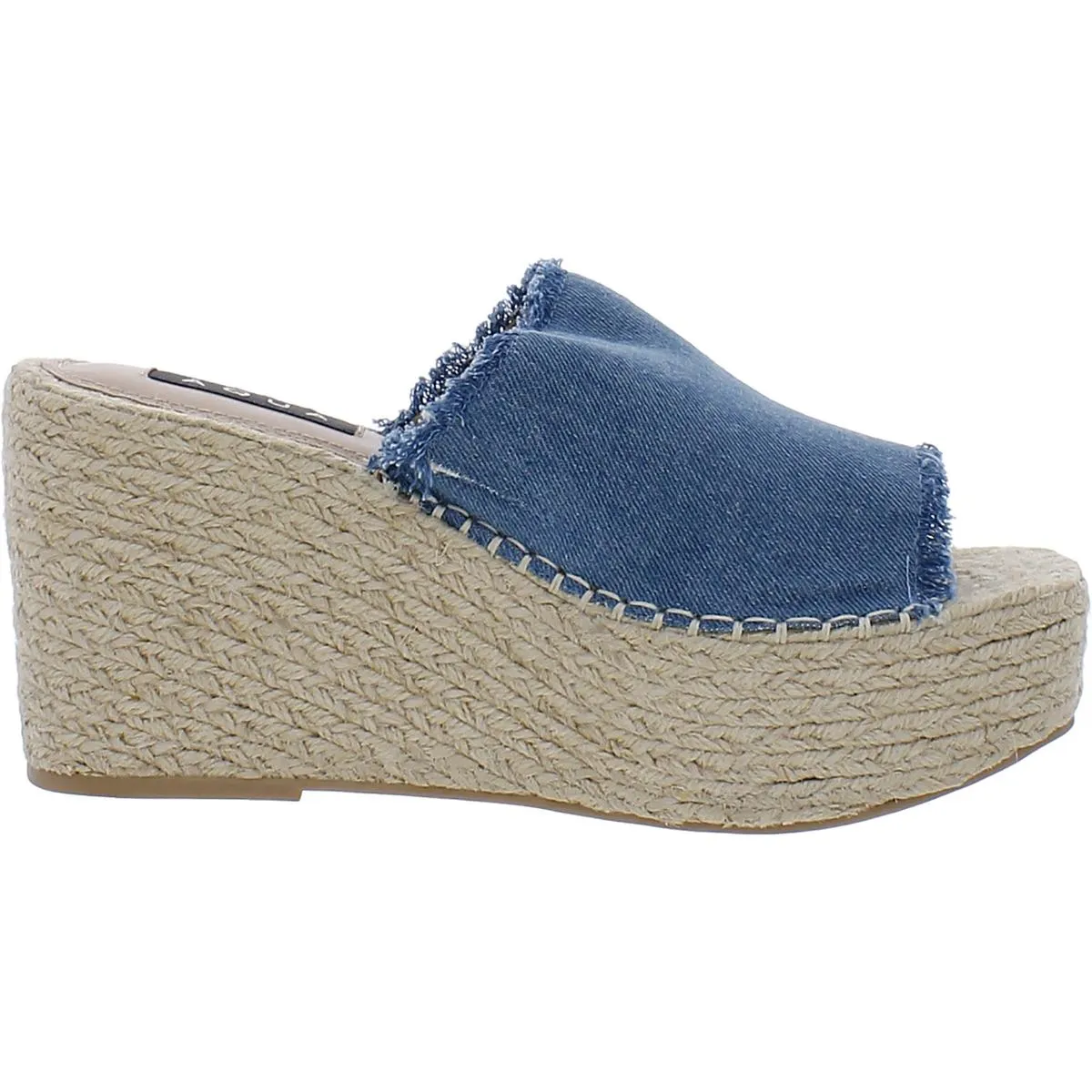 Aqua Womens Jacy Woven Slip On Espadrilles