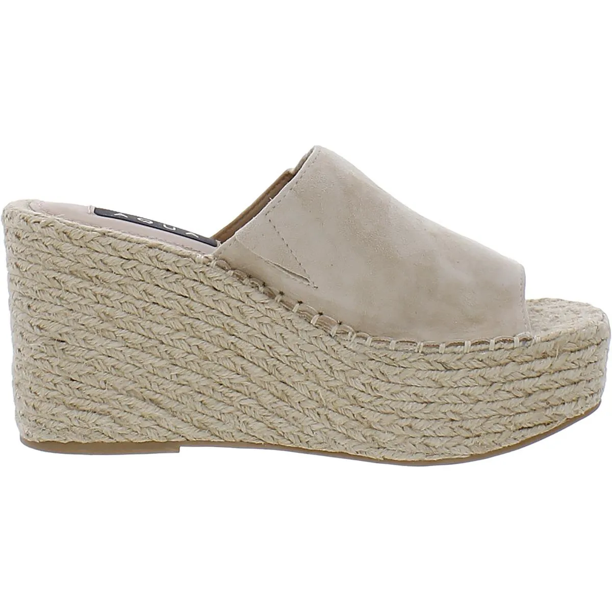 Aqua Womens Jacy Woven Slip On Espadrilles