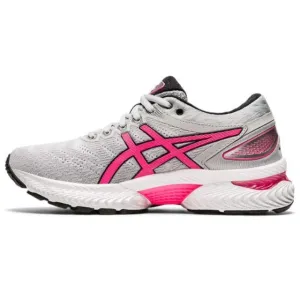 Asics Gel-Nimbus 22 Women Running Shoes Grey/Pink