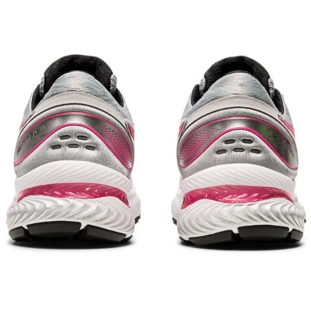 Asics Gel-Nimbus 22 Women Running Shoes Grey/Pink