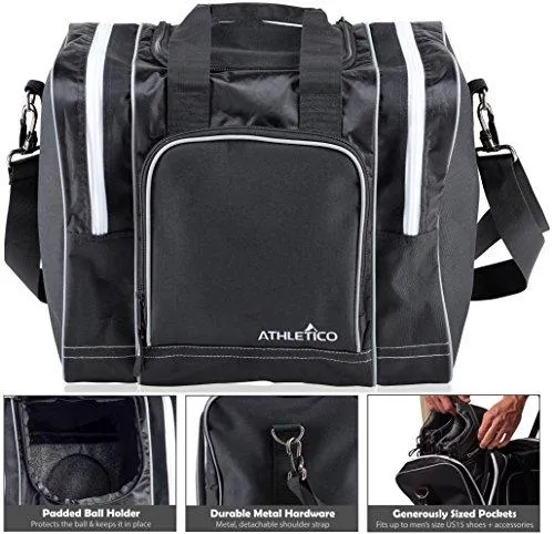 Athletico Kingpin Bowling Bag for Single Ball