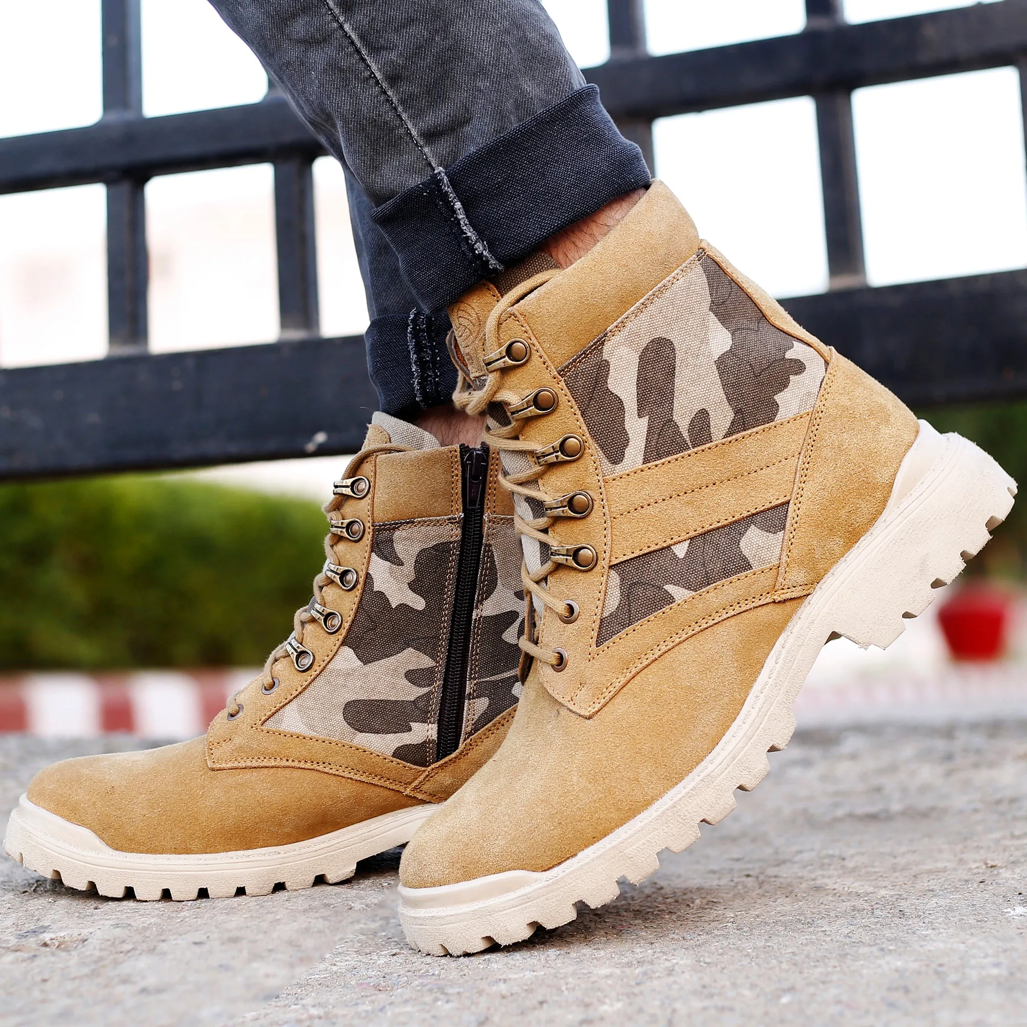 Bacca Bucci Military Boots