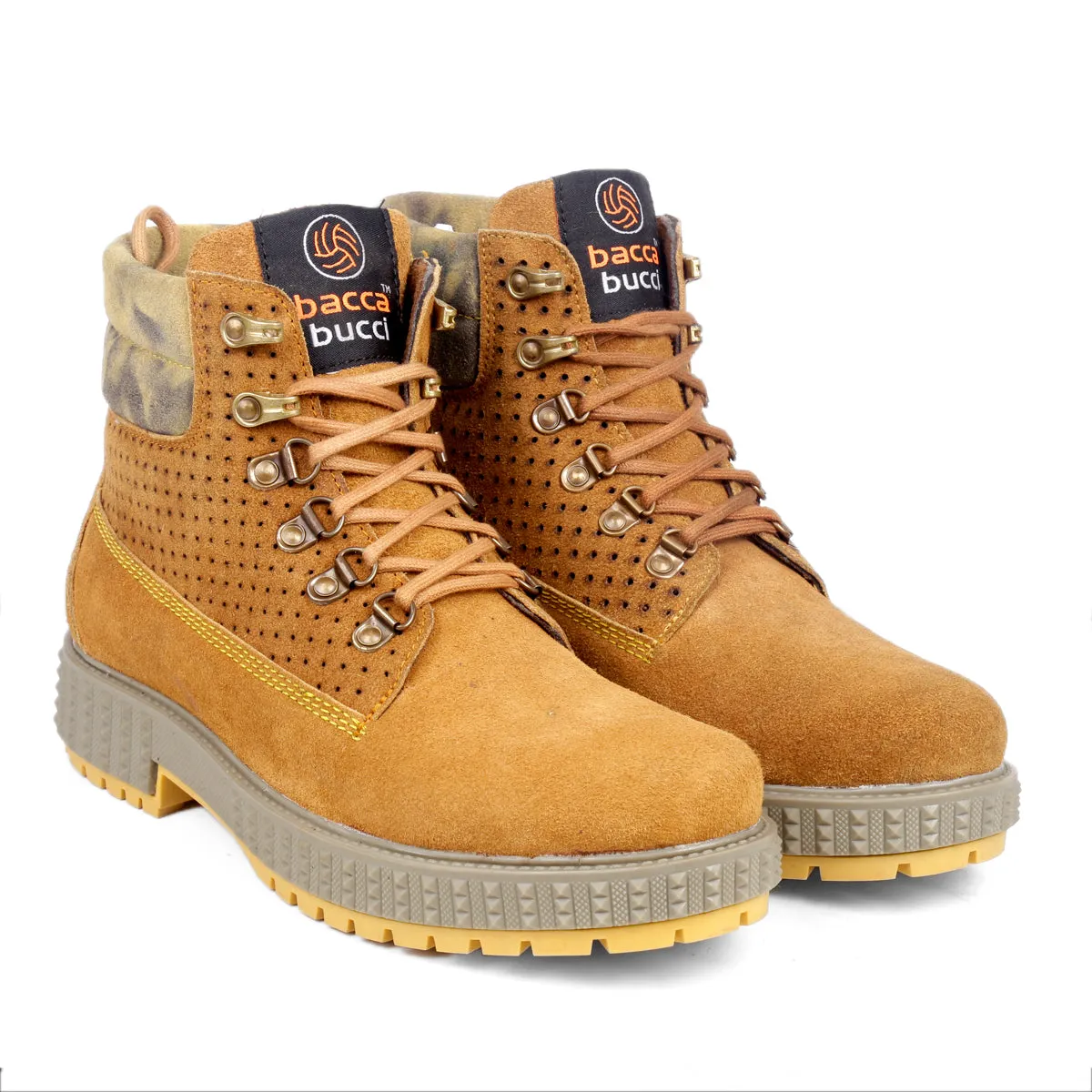 Bacca Bucci URBAN Suede Leather Boots | Durable Suede Leather for Extra Comfort & Breathability