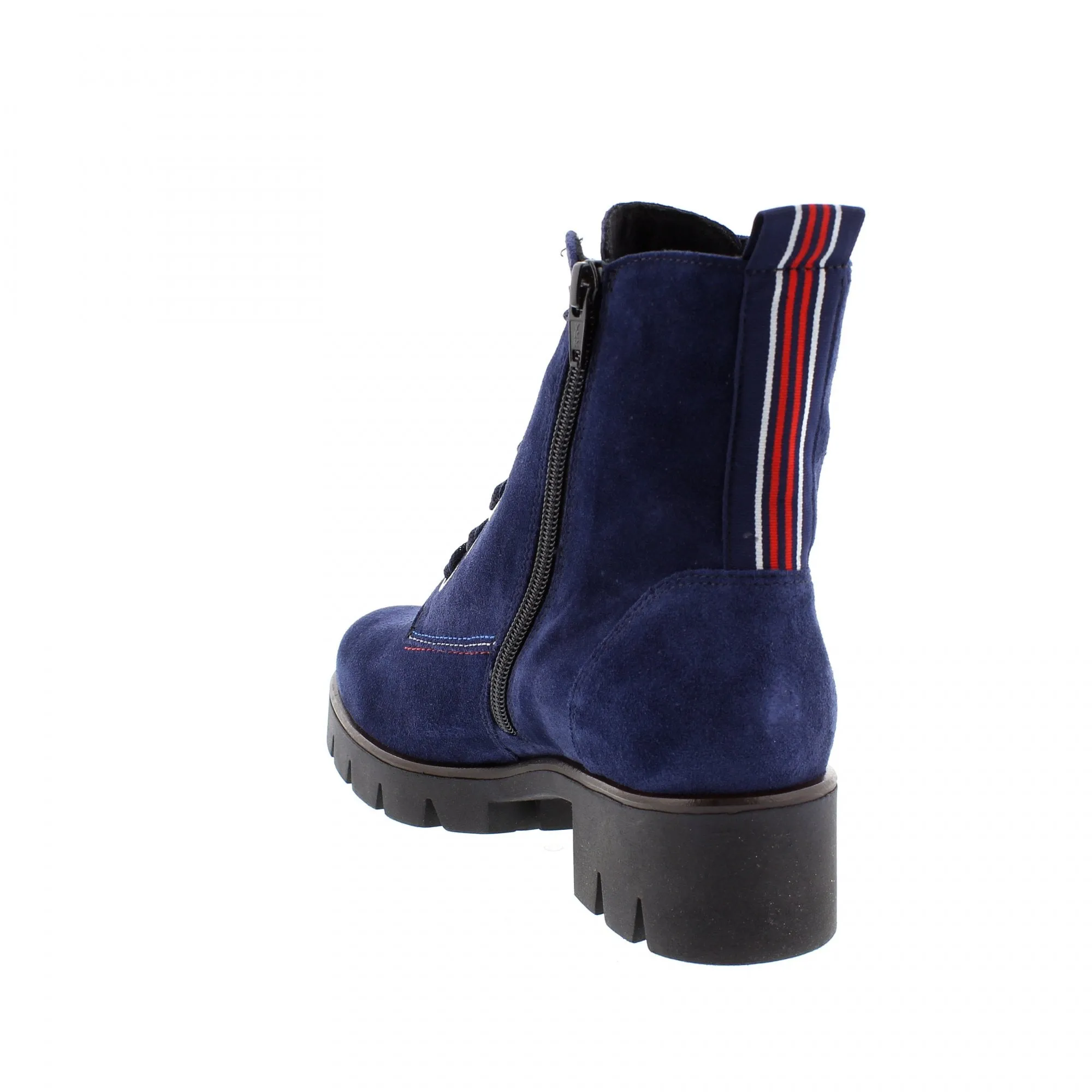 Baccara Blue Ankle Boots