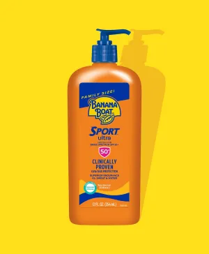 Banana Boat® Sport Ultra Lotion SPF 50  Family Size