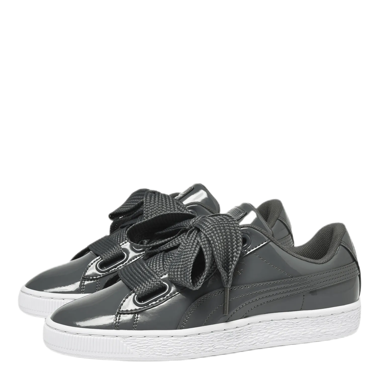 Basket Heart Patent Wmns Gray