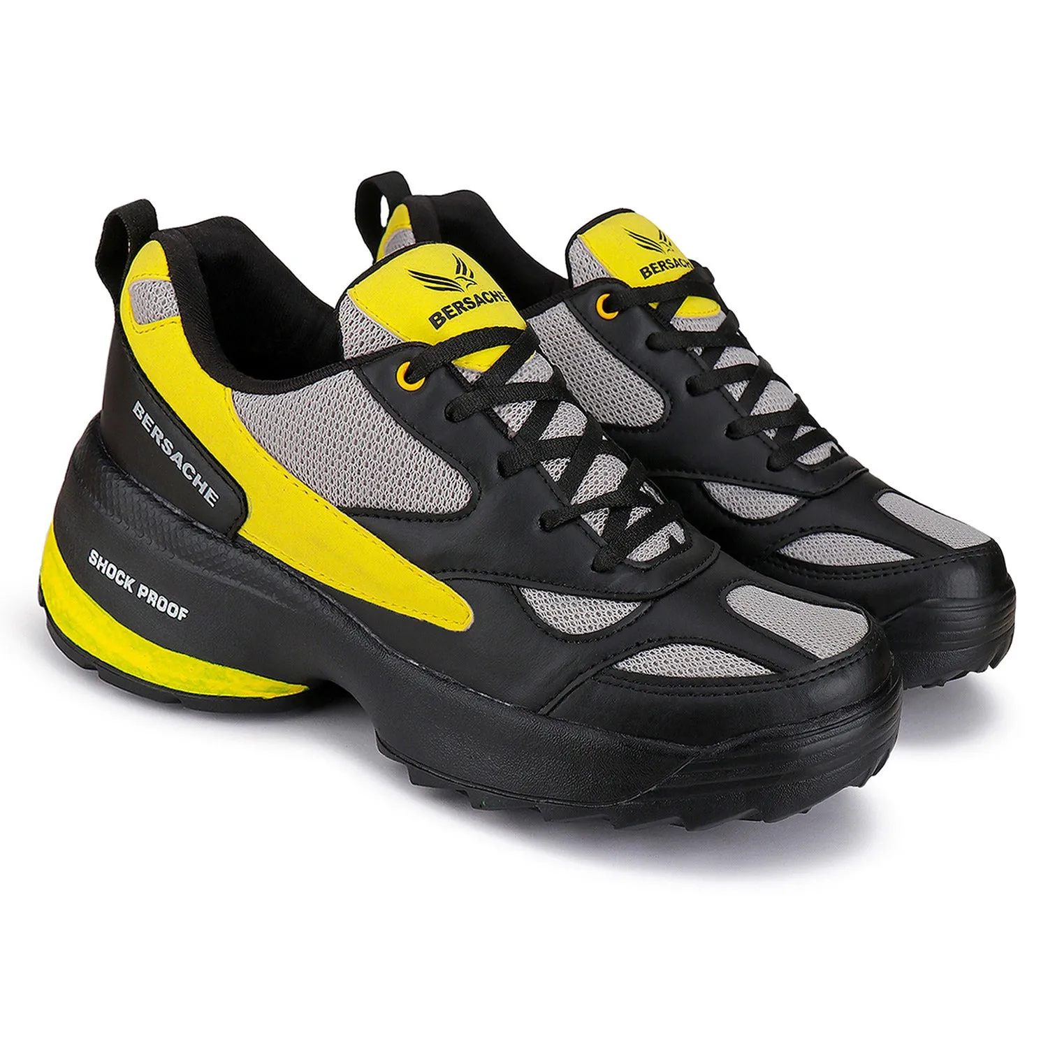 Bersache Lightweight Sports Shoes Running Walking Gym sneakers Shoes For Men  -  7071