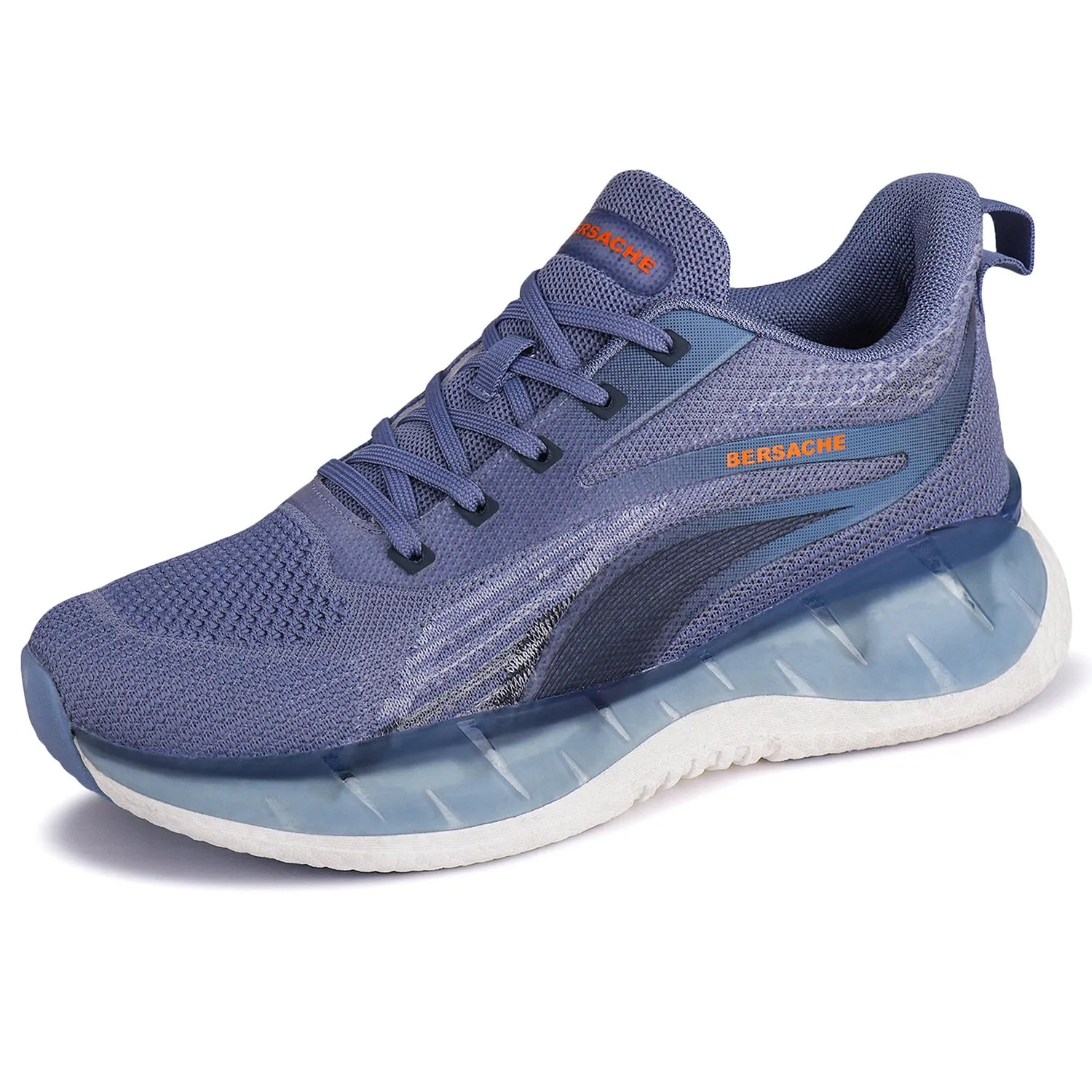 Bersache Premium Sports ,Gym, Trending Stylish Running Shoes For Men (9151-Blue)