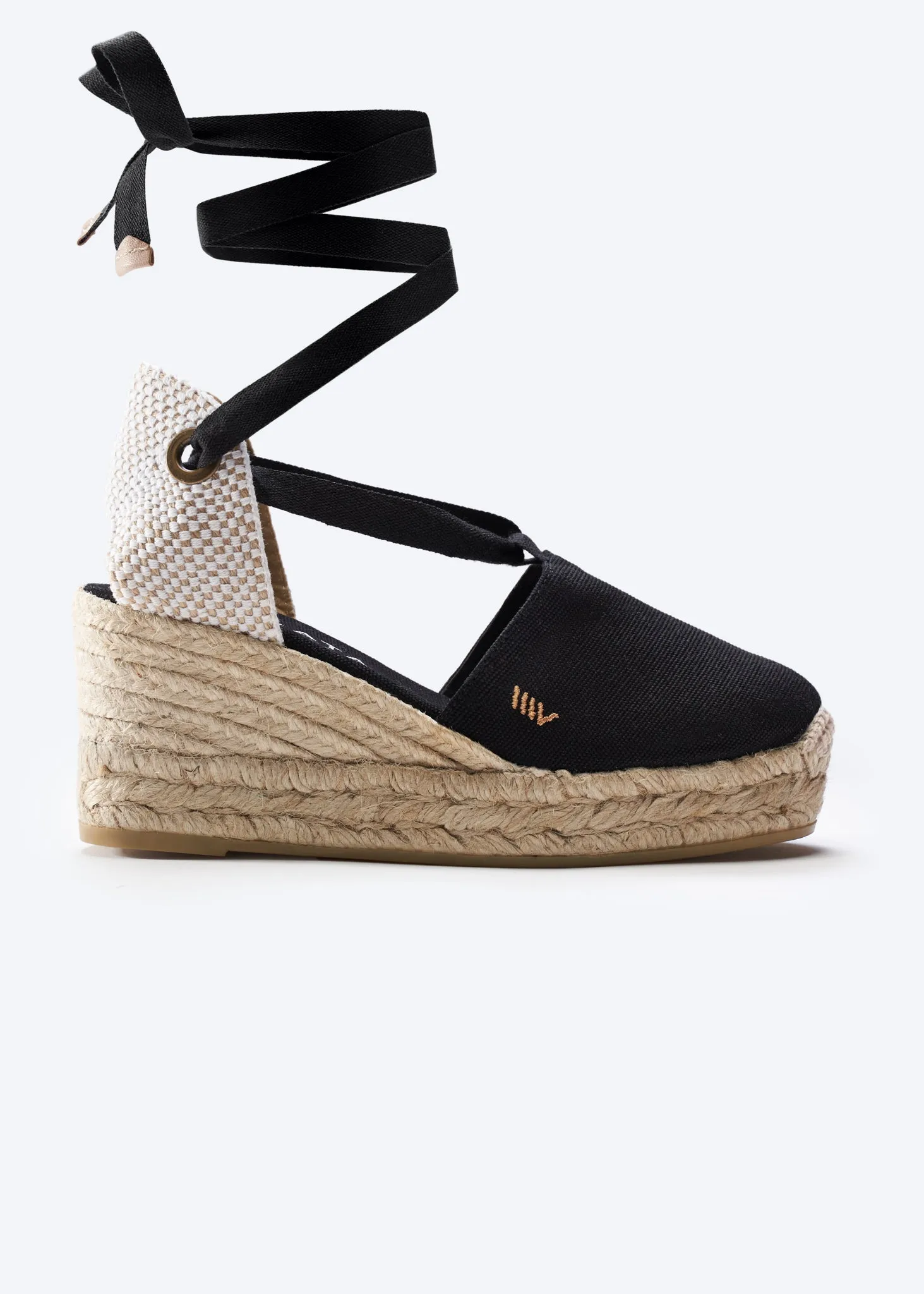 Bisbe Canvas Espadrille Platform Wedges